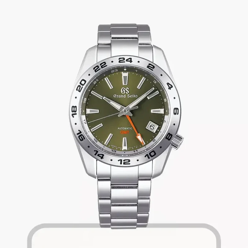 Grand Seiko Men’s GMT Green Dial Automatic  Watch- SBGM247